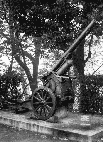 Зенитное орудие получено при помощи того, что ствол 8-см полевой пушки смонтирован на лафете 10-см горной гаубицы М8/10 (из экспозиции Музея Рисорджименто в Виченце (Италия))