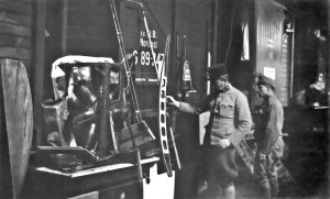 Перевозка имущества авиационной части железнодорожным транспортом, Южный фронт 1917 г.