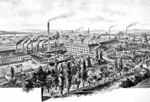 Сталелитейный завод "Гассер" в Санкт-Пёльтен (1910)