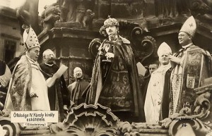 Коронация Карла в Будапеште на венгерский престол 25 декабря 1916 г.