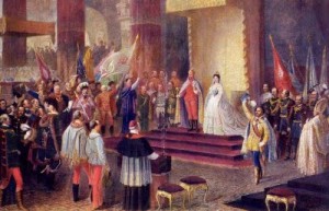 Коронация Франца Иосифа и Елизаветы в Буде на венгерский престол (1867)