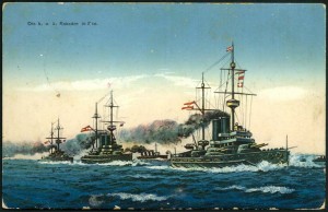 Эскадра кораблей K.u.K. Kriegsmarine в море