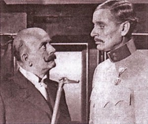 Кинематографический поручик Лукаш в исполнении Святополка Бенеша (1947)