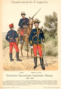 Хорвато-славонские уланы ландвера (1868-1878)