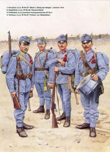 Пехота, 1914 г.