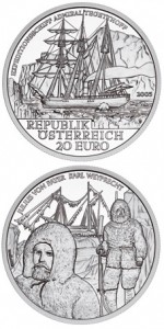 Памятная монета, выпущенная Австрийским национальным банком