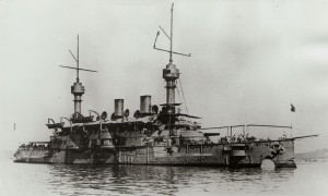 Крейсер «Цісарева і королева Марія-Терезія» в китайських водах. 1900 рік.