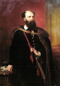 Лайош Баттьяни (Миклош Барабаш, 1840-е гг.)