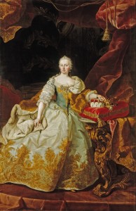 Императрица Мария Терезия (Мартин ван Матенс, около 1742 г.)
