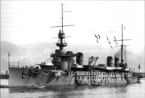 Броненосный крейсер «Leon Gambetta»
