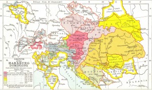 Територіальне зростання Габсбурзьких володінь (1335–1908)