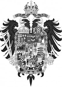 Герб Священной Римской империи при двух последних императорах — Леопольде II и Франце II