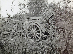 «Хорошо замаскировались!» Гаубица М 14 на позиции у Загоже, 1916 год