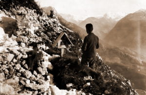 Солдатская могила в горах. Тысячи словенцев погибли, не увидев создания югославского государства