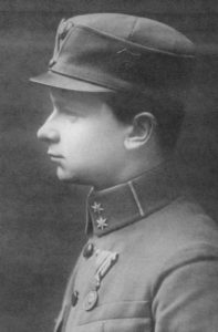 Поручник (нім. Oberleutnant) Осип Яримович, відзначений бойовою офіцерською медаллю «Військових заслуг» (лат. Signum laudis)