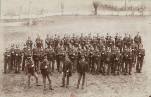 Сотня «німецького» піхотного полку в парадному однострої