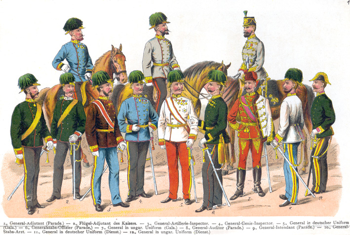 Генералы австро-венгерской армии