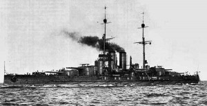 "Viribus Unitis" - флагманский корабль адмирала Хауса (1914 г.)