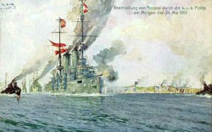 Обстрел Анконы австро-венгерским флотом (24.05.1915 г.)