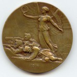 Реверс юбилейной медали.