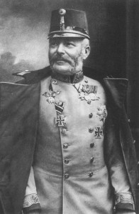 Фельдмаршал эрцгерцог Фридрих в «немецком» генеральском мундире