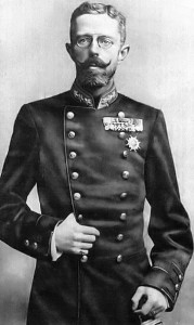 Король Швеции Оскар Густав Адольф V Бернадот (1858-1950), шеф 10-го пехотного полка