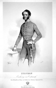Эрцгерцог Стефан Франц Виктор фон Остреррайх, генерал-майор и шеф 58-го пехотного полка (1817–1867)