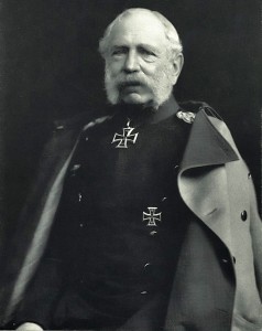 "Основатель саксонской династии" в шефстве над полком король Альберт (1828-1902) на снимке 1902 года
