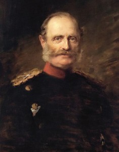 Брат короля Альберта принц Георг (1832-1904) на портрете 1895 г.