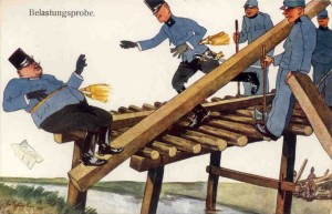 «Проба нагрузкой!» Пионеры сооружают мост