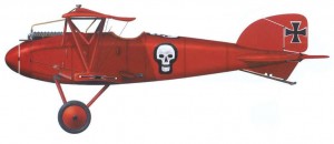 Истребитель "Альбатрос Д.3" (153.45), принадлежавший гауптману Годвину Брумовскому