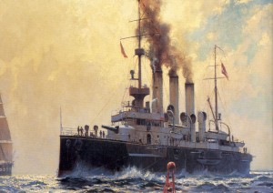 А. Кирхер «Крейсер Император Карл VI» (1899)