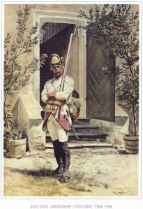 Фузилер немецкой пехоты (1769-1798)