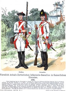 Пехотный батальон Ангальт-Цербстского фюршества на императорской службе (1761)