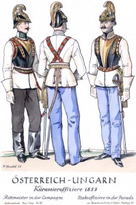 Офицеры кирасир (1855)