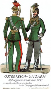 Штаб-офицеры улан (1855)