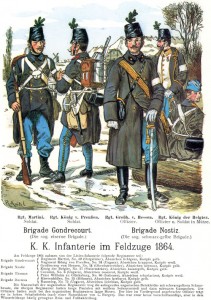 Пехота в полевом обмундировании (1864)