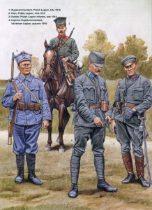 Польские и украинские добровольцы, 1914-1916 гг.