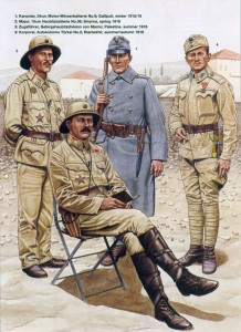 Войска в Османской империи, 1915–16 гг.