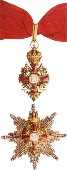 Награды: ордена, медали Franz-Joseph-Orden-komtur-star