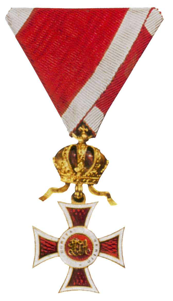 Награды: ордена, медали Leopold-Order_ritter-cross