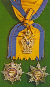 1-я степень ордена Железной Короны с военным отличием (различные варианты орденской звезды)