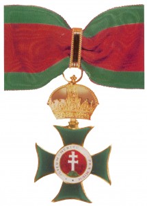 Нашейный командорский крест венгерского ордена Св. Стефана