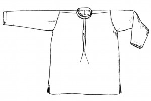 Летняя льняная рубашка (рисунок из регламента)