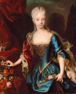 Молодая эрцгерцогина Мария Терезия фон Остеррайх
