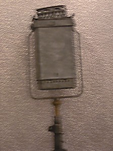 Комбинированный фонарь, примкнутый к винтовке (из коллекции Военно-исторического музея в Вене)