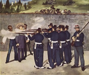 Едуард Моне «Розстріл імператора Максиміліана» (1867)