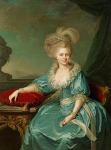 Вильгельмина Луиза Вюртембергская (Йоган Баптист фон Лампи (старший), 1785 г.)