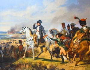 Наполеон в битве при Ваграме (Орас Верне)