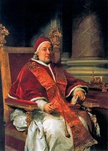 Папа Клемент XIII (Антон Рафаэль Менгс, 1758 г.)